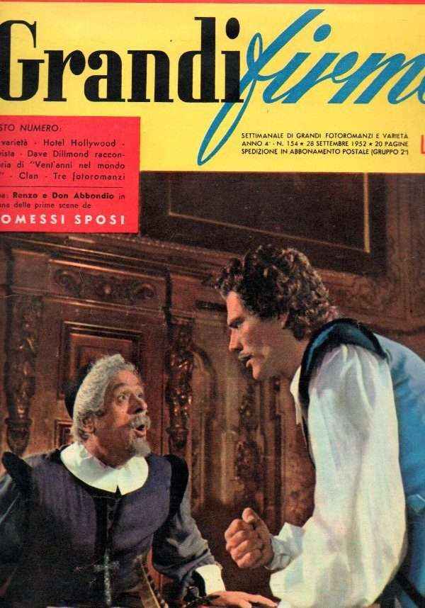 LE GRANDI FIRME N. 154 DEL 1952