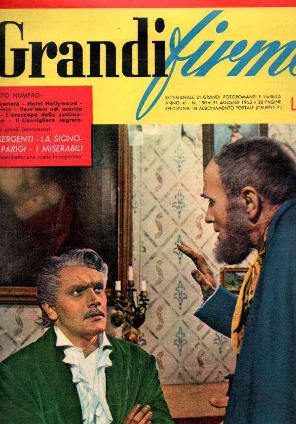 LE GRANDI FIRME N. 150 DEL 1952