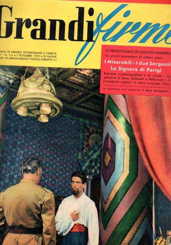 LE GRANDI FIRME N. 151 DEL 1952