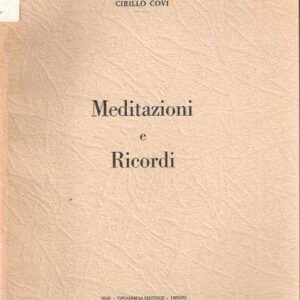 MEDITAZIONI E RICORDI
