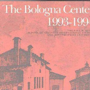 THE BOLOGNA CENTER 1993-1994