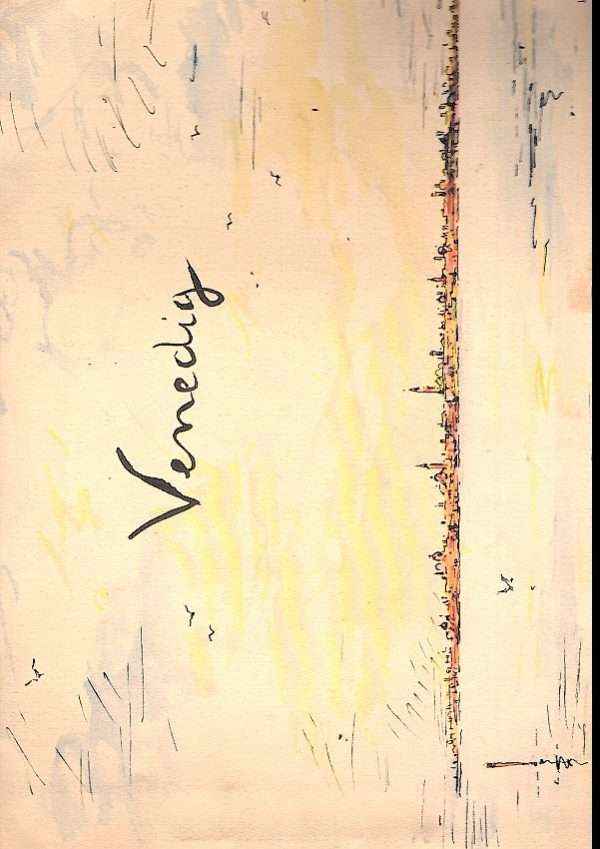 VENEDIG AQUARELLE VON ANTONIO LUCARDA