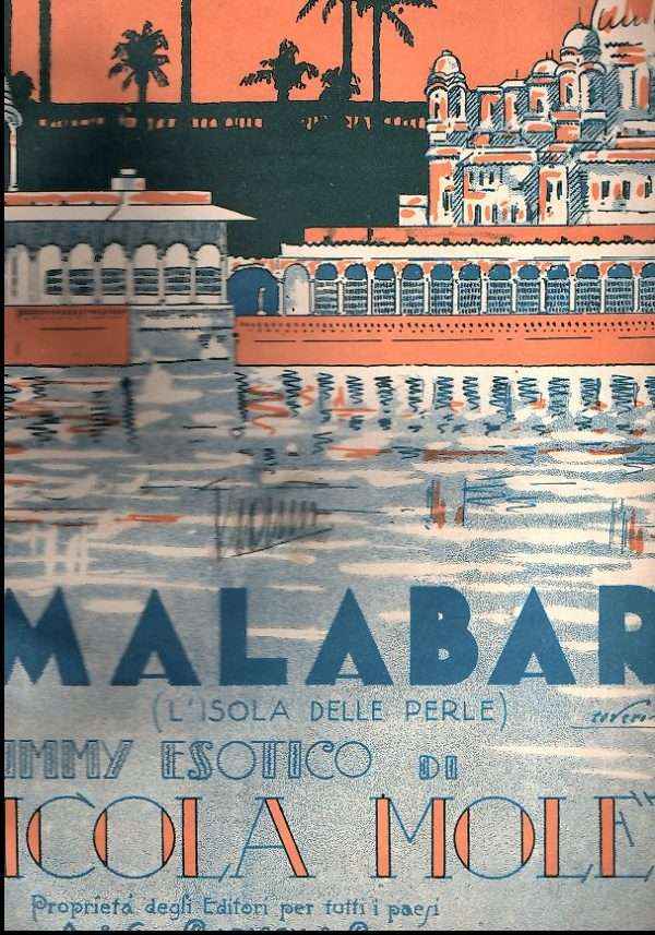MALABAR (L'ISOLA DELLE PERLE) SHIMMY ESOTICO SPARTITO