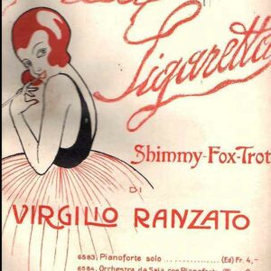 LA SIGARETTA SHIMMY FOX-TROT SPARTITO