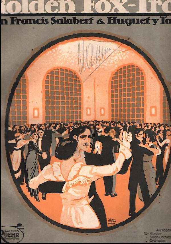 GOLDEN FOX-TROT SPARTITO MUSICALE