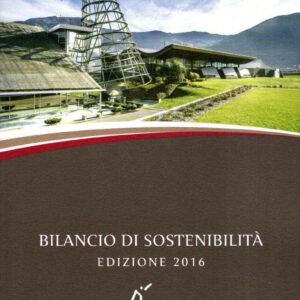 BILANCIO DI SOSTENIBILITA' EDIZIONE 2016