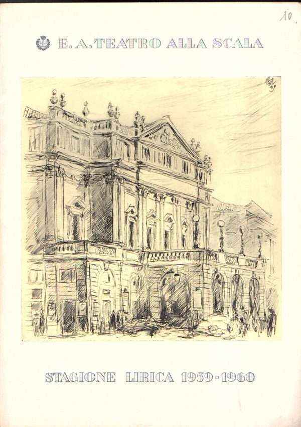 TOSCA STAGIONE LIRICA 1959-1960