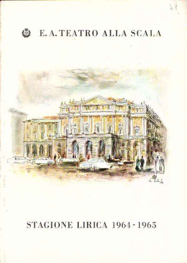 IL BARBIERE DI SIVIGLIA STAGIONE LIRICA 1964-1965