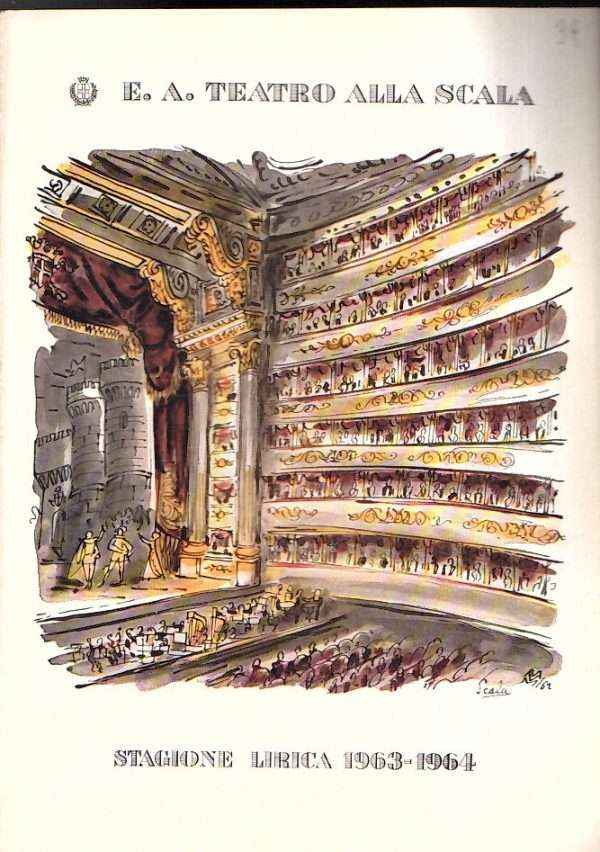 CAVALLERIA RUSTICANA - L'AMICO FRITZ STAGIONE LIRICA 1963-1964