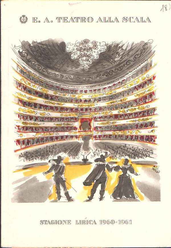 CENERENTOLA STAGIONE LIRICA 1960-1961