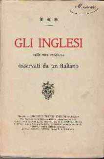 GLI INGLESI NELLA VITA MODERNA OSSERVATI DA UN ITALIANO