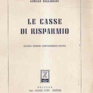 LE CASSE DI RISPARMIO