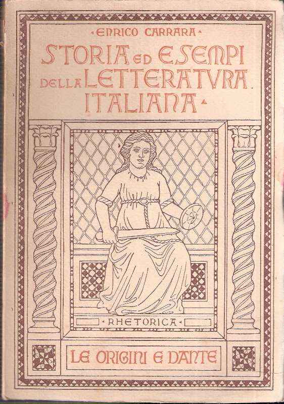STORIA ED ESEMPI DELLA LETTERATURA ITALIANA