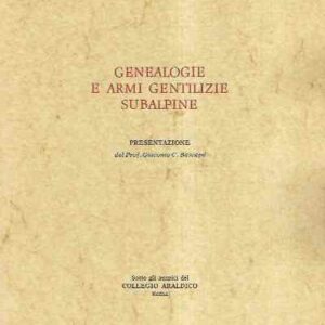 GENEALOGIE E ARMI GENTILIZIE SUBALPINE