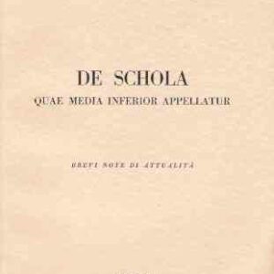DE SCHOLA QUAE MEDIA INFERIOR APPELLATUR