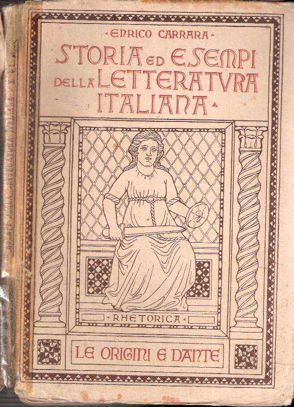 STORIA ED ESEMPI DELLA LETTERATURA ITALIANA