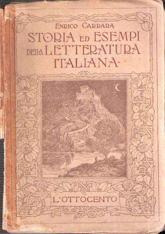 STORIA ED ESEMPI DELLA LETTERATURA ITALIANA