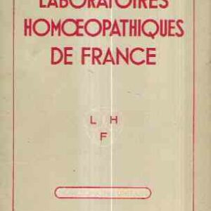 LES LABORATOIRES HOMOEOPATHIQUES DE FRANCE