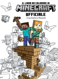 IL LIBRO DA COLORARE DI MINECRAFT UFFICIALE