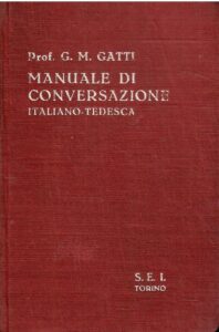 MANUALE DI CONVERSAZIONE ITALIANO TEDESCA