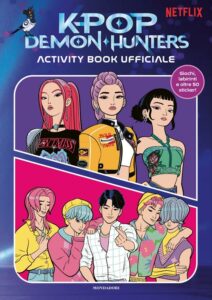K-POP DEMON HUNTERS ACTIVITY BOOK UFFICIALE